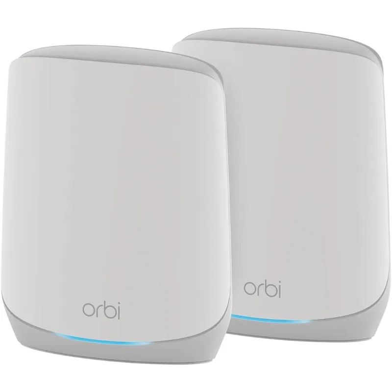 Orbi Whole Home Tri-Band Mesh WiFi 6 System (RBK752P) – Router with 1 Satellite Extender - Coverage up to 5,000 sq. ft.