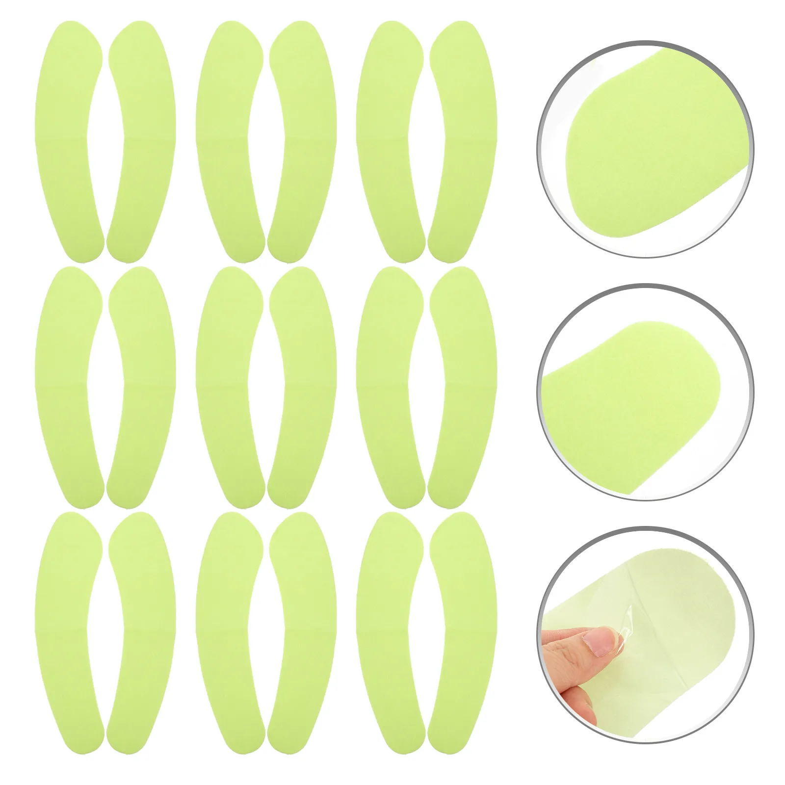 

10 пар накладок на сиденье унитаза из премиального мягкого волокна, многоразовые, на клейкой основе, для дома, путешествий, отелей