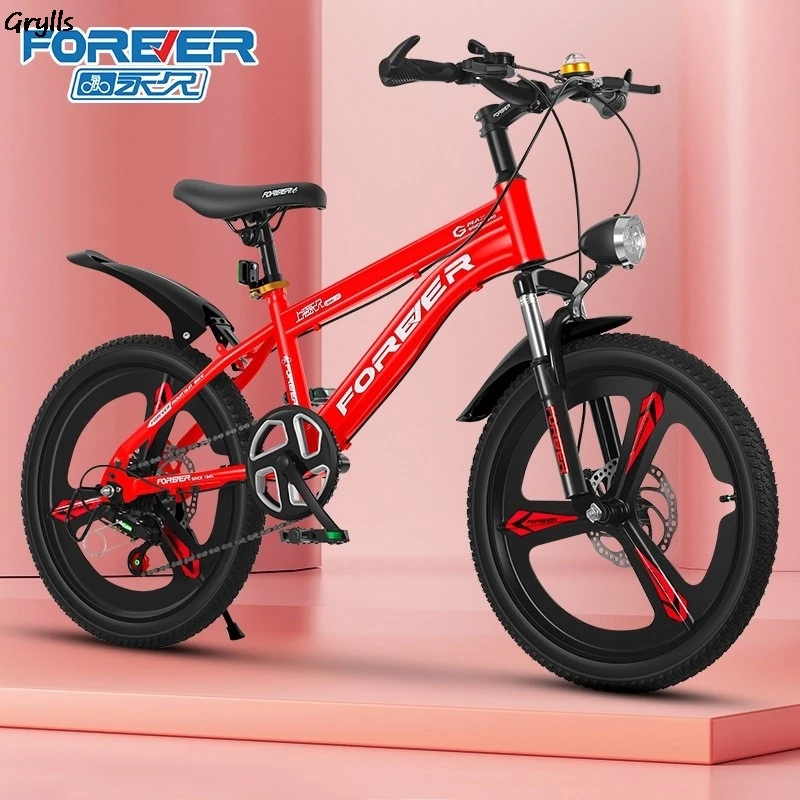 Grylls freno a disco Mountain Bike per bambini big Student Bike ammortizzatore a velocità variabile Hot New