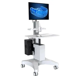 Dental Oral Scanning Cart Oral Clinic Mouth Medical Trolley for Moblie Convenient Medical Equipment