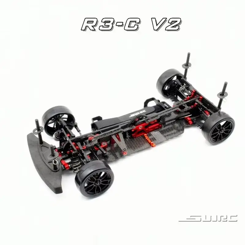 New SNRC 1/10 R3-G R3-CR3-PRO Remote Control Electric Racing Flat Running RV Frame Chassis Mid Motor 4WD RC Professional Modell