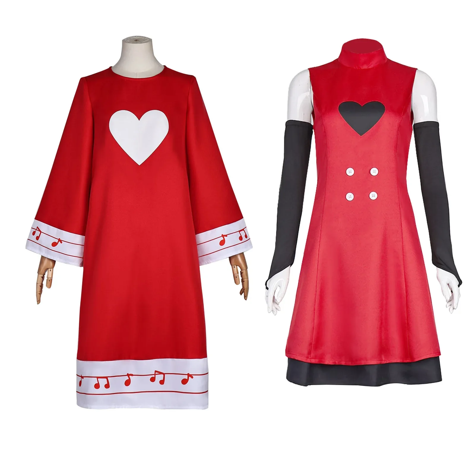 

Ролевой костюм телесериала Hazbin Hotel, платье для Чарли Морнингстар, ТВ-набор, Дьявол Вокс.