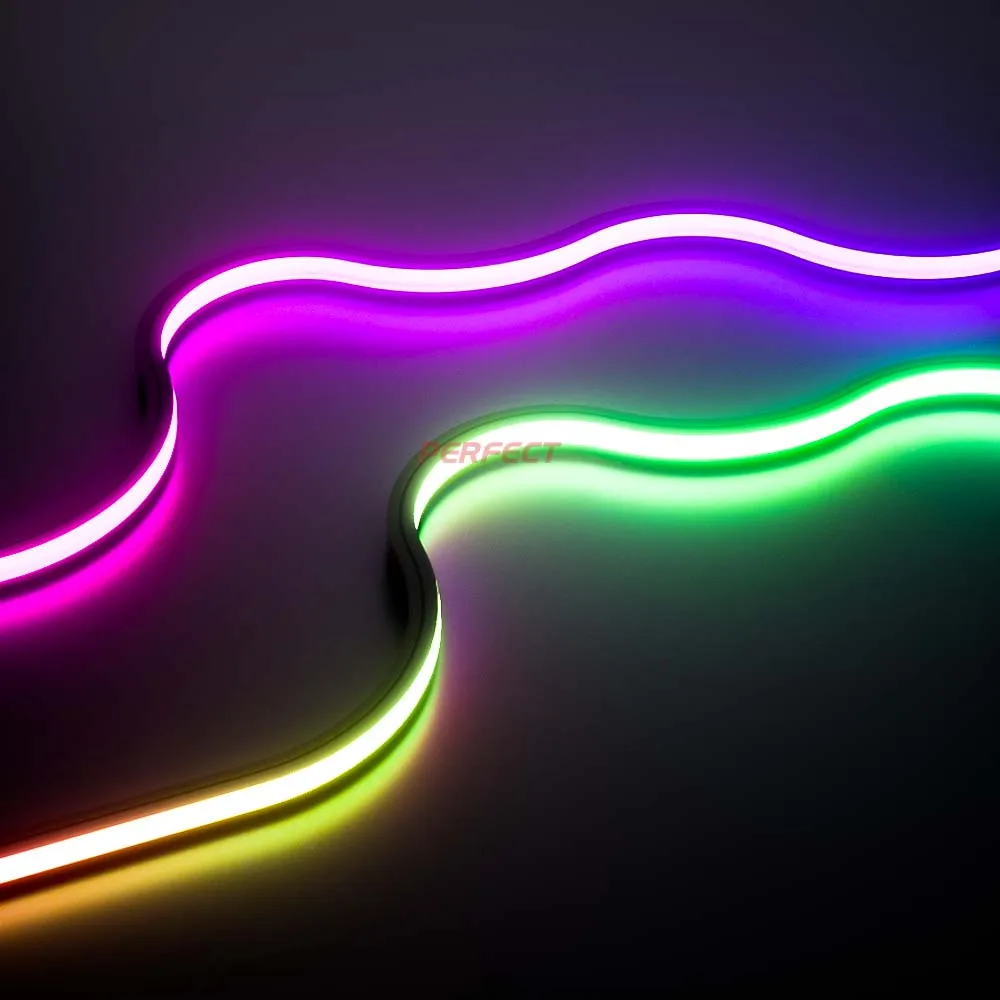 

Addressable Pixel Coloured Tira RGB Neon Led Flexible Strips Lights