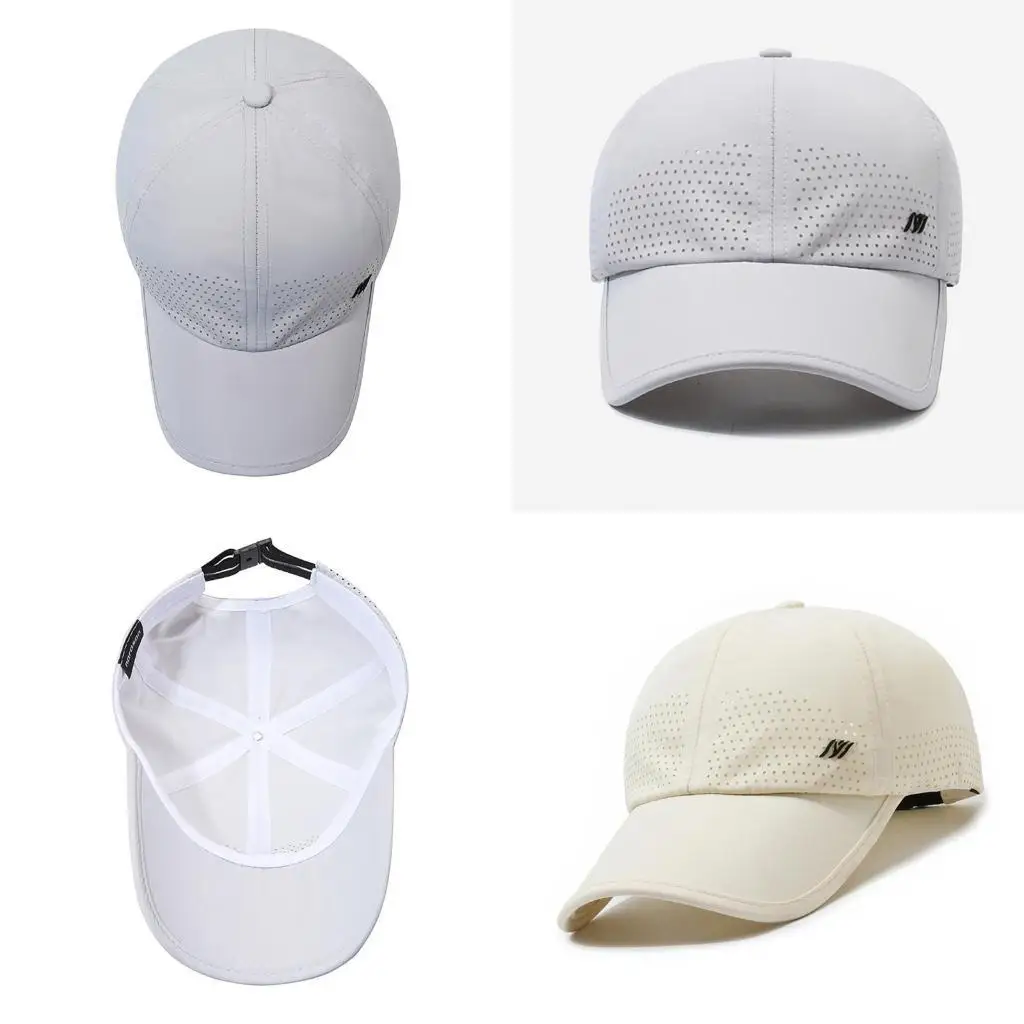 

39BD Quick Drying Baseball Hat for Man Outdoor Sun Protective Hat Breathable Sports Hat Fashion Camping Hiking Hat Thin Hat