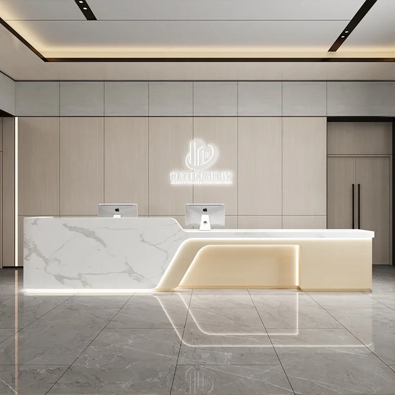 For Design Lectern Reception Desk Counter Office Check Modern Reception Desk Luxury Restaurant Executive Mostrador Trendy Furnit