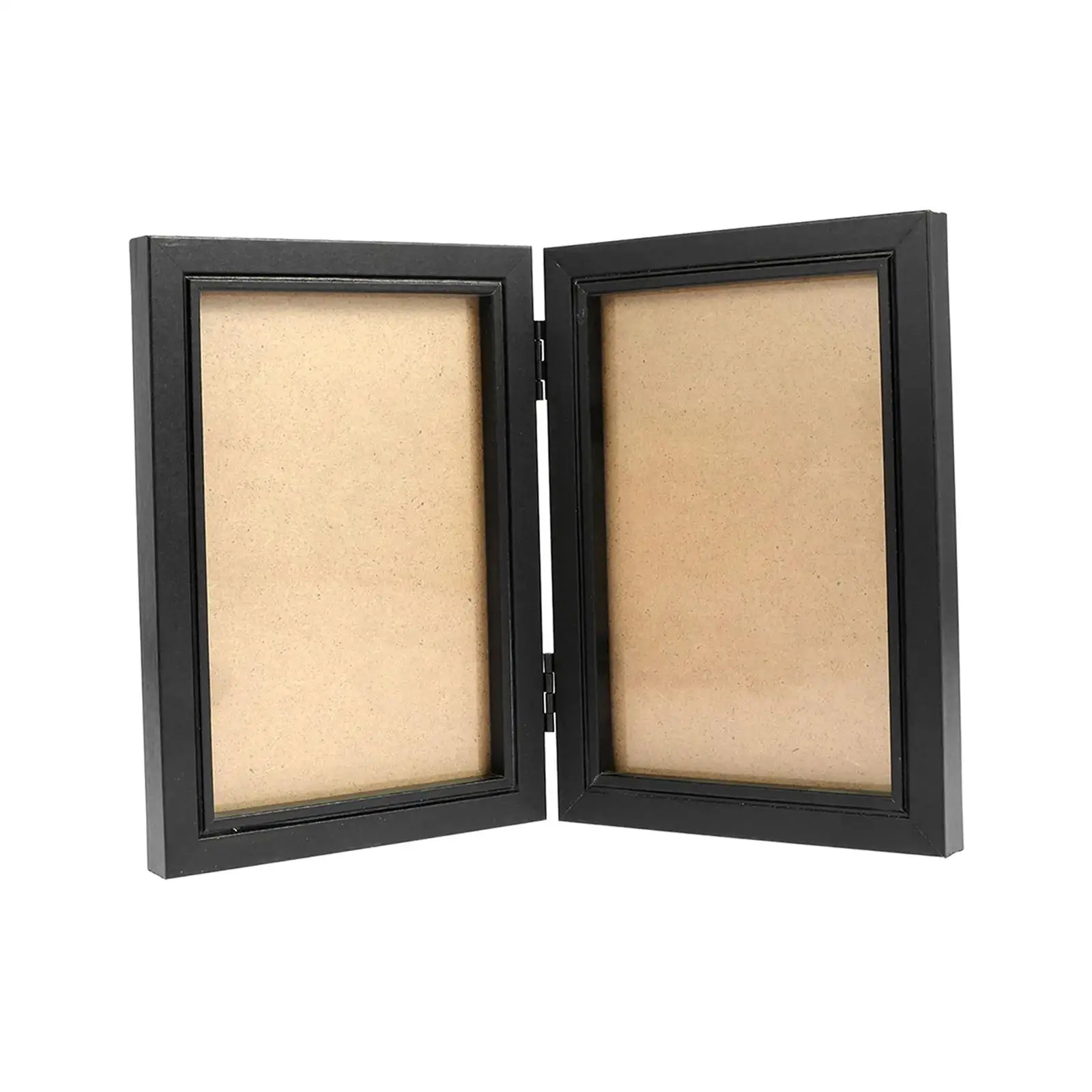 Wooden Folding Frame Photo Collage Display Stand