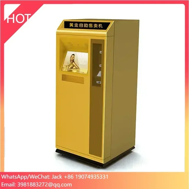 Self Service Parking Payment Kiosk With Banknote Acceptor And Coin Acceptor Coin Hopper