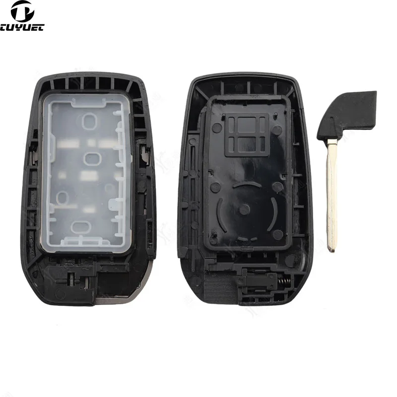 Updated Smart Remote Key Shell for Toyota Crown Reiz Camry (Board 5290) Modified Smart Key Blanks With Emergency Key Blade