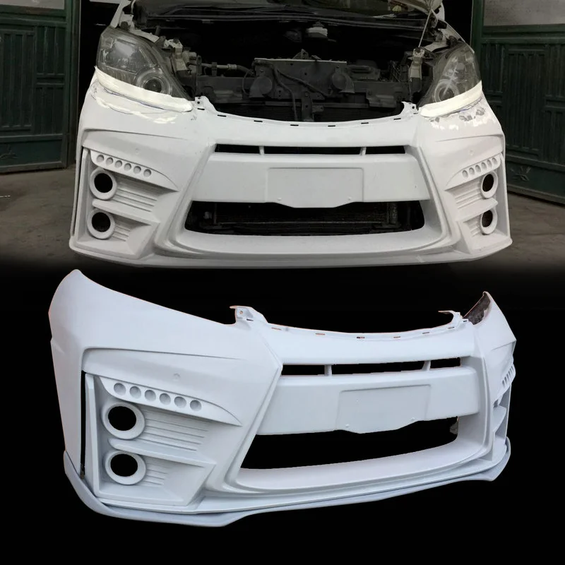 

For Alphard 20 Series AH20 Facelifted SS Style Front Bumper (Facelift), Sporty Exterior Body Component