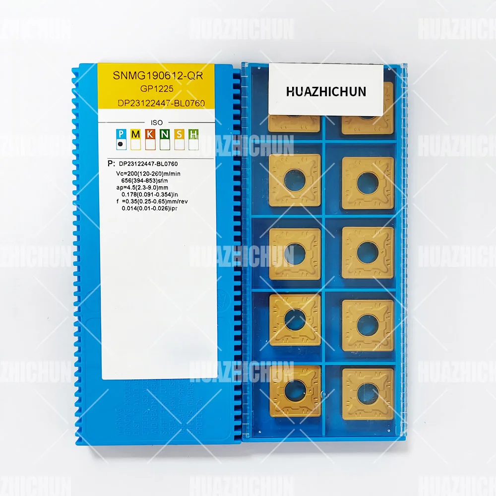 

HUAZHICHUN SNMG190612-QR GP1225 General Turning Inserts