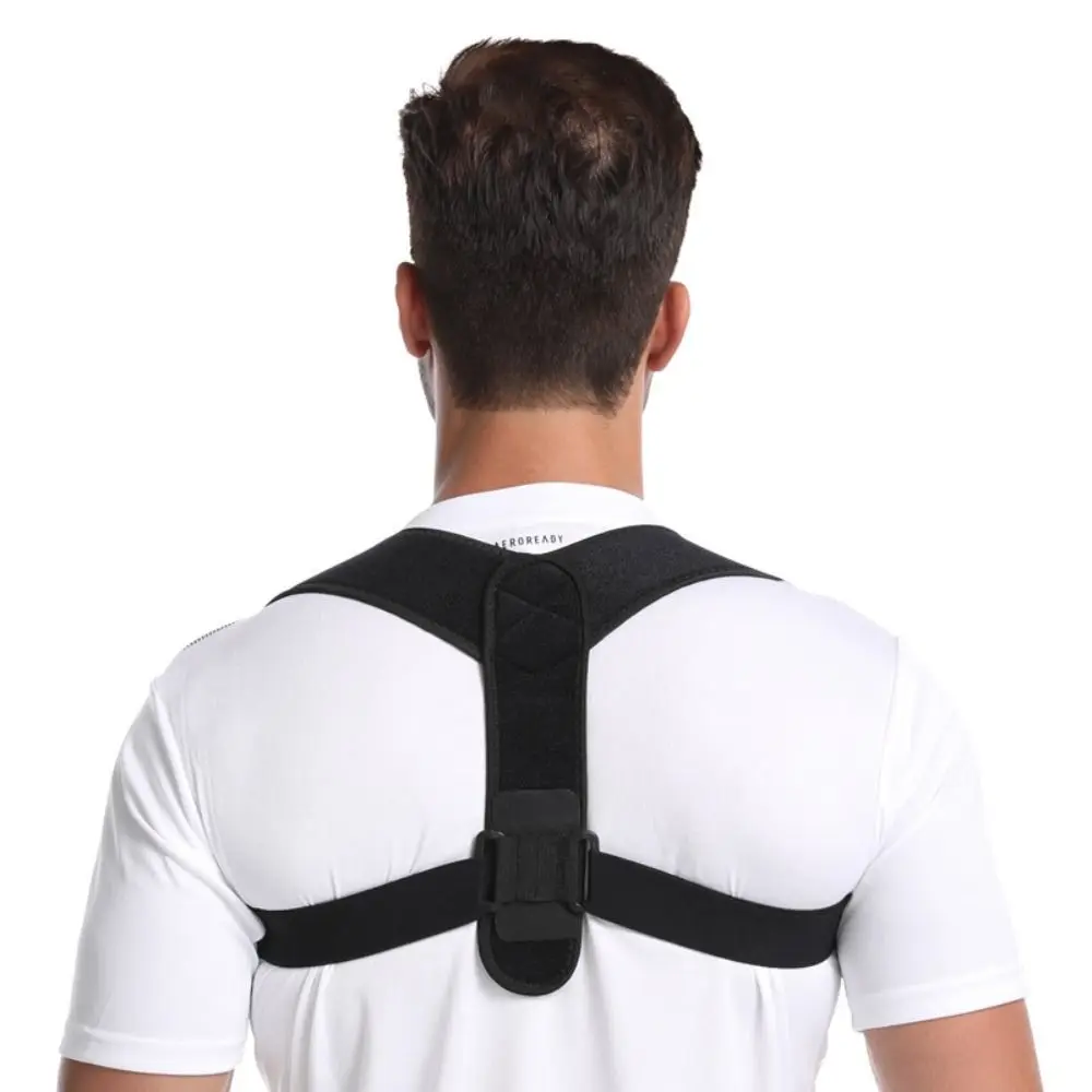 New Black Posture Corrector Belt Adjustable Health Care Anti-camel Back Shoulder Posture