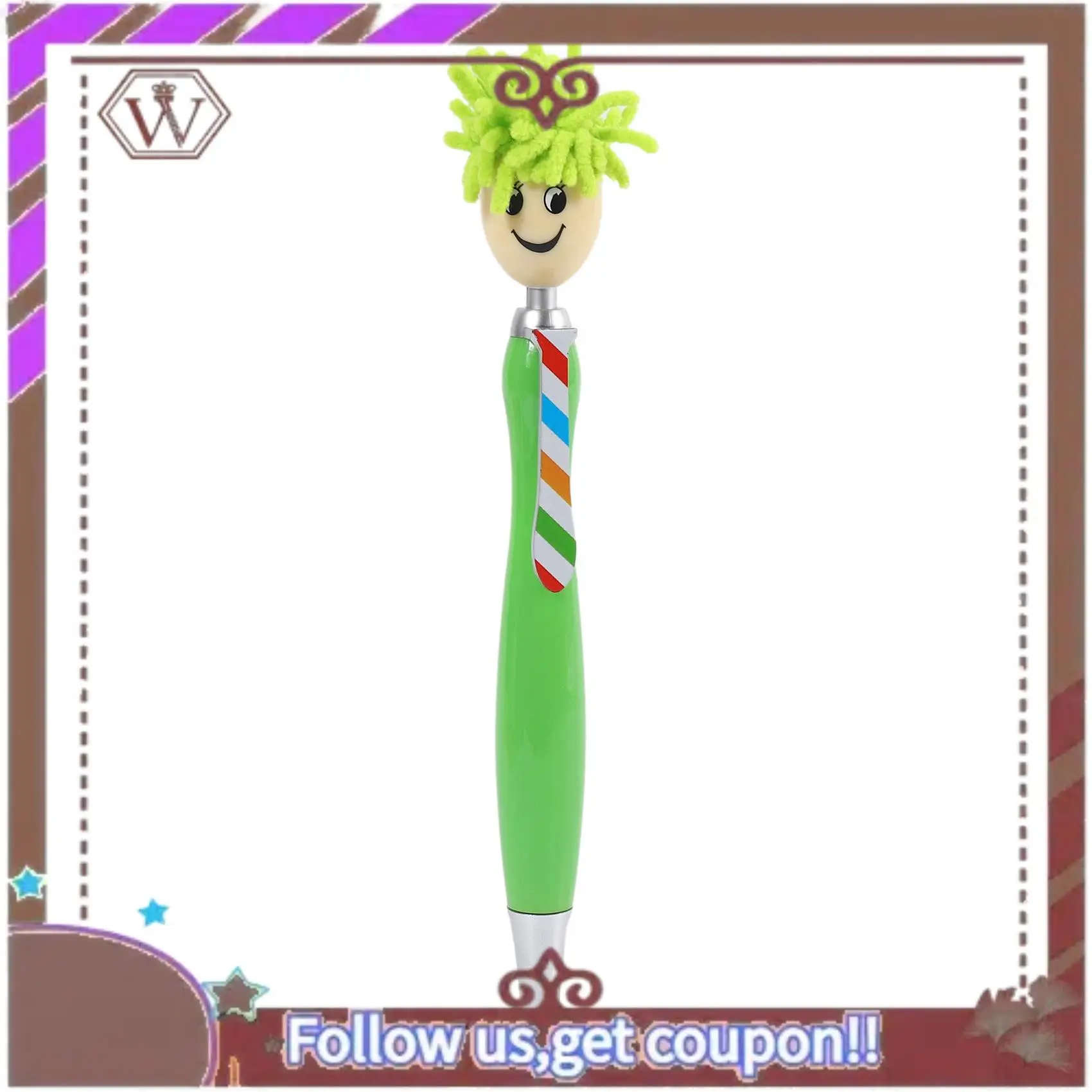 ABBG-10 Pieces Mop Topper Pens Screen Cleaner Stylus Pens 3-In-1 Stylus Pen Duster For Kids And Adults