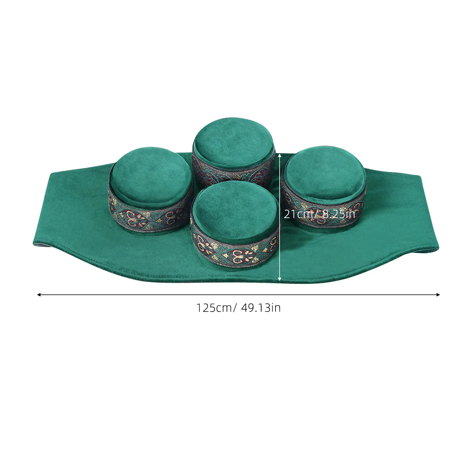 1Pcs Odor-Controlled Smoke-Free Moxibustion Cloth Band Ensures Calm Indoor Moxa Experience Crafted for Longevity Non-Toxic Dark