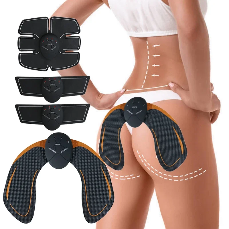 

Electric Muscle Stimulator EMS Abdomen Buttocks Arm Trainer Weight Loss Exerciser Sticker Wireless Body Slimming Massager