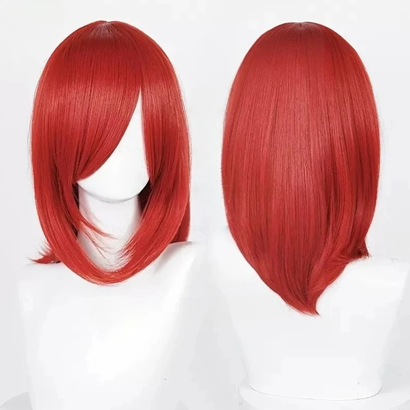 Anime 40cm Medium Basic Bang Blond Wig