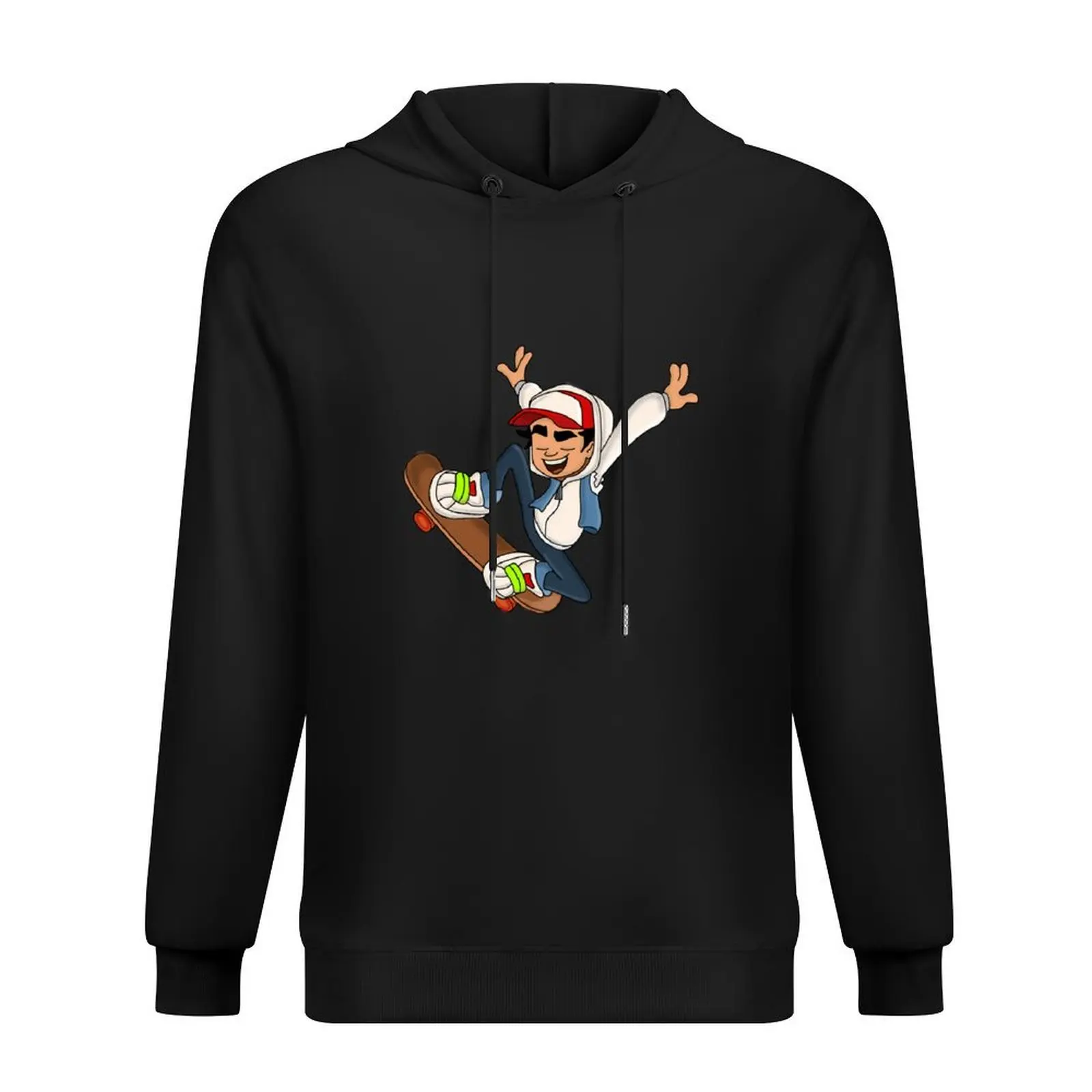 

Subway Surfers - Jake On Skateboard Hoodie aesthetic clothing men's autumn clothes men clothing winter clothes mens hoodie