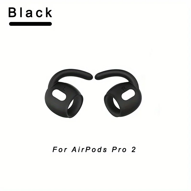 Rutschfeste Silikon-Ohrbügel für Apple AirPods Pro 2 – weiche Ohrstöpsel, sportliches Design, sichere Passform, Zubehör für In-Ear-Kopfhörer.