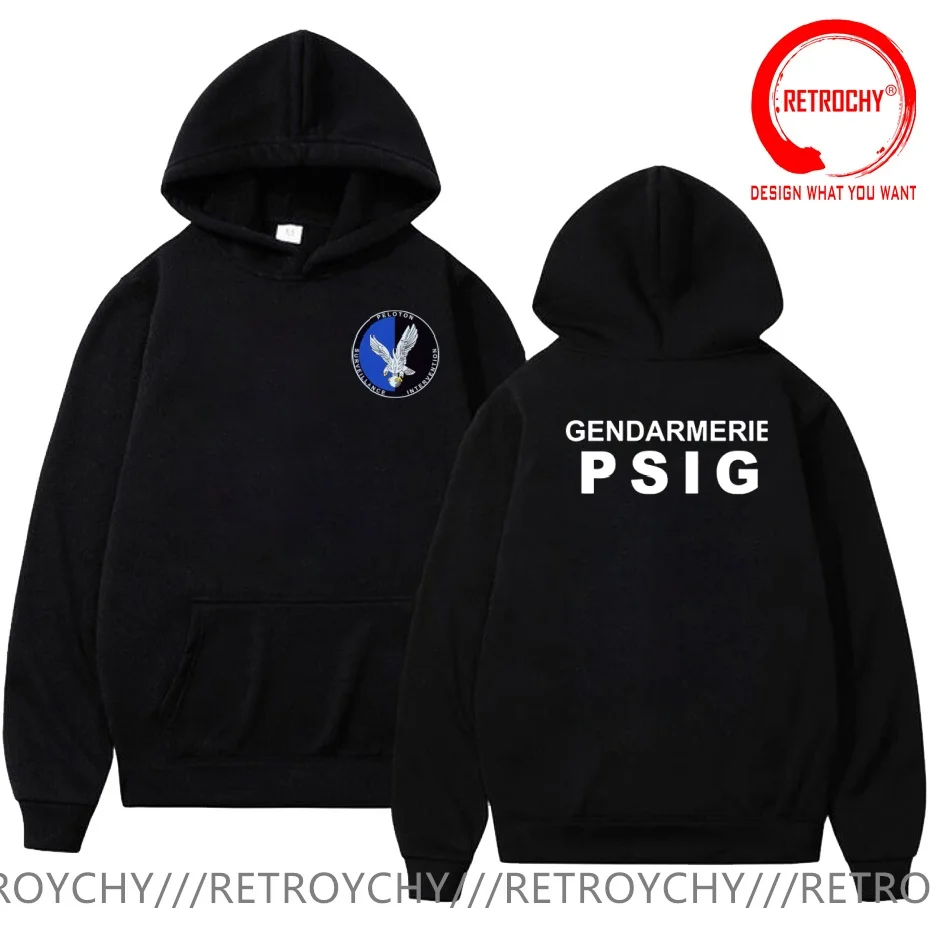 France French Special Elite Forces GIGN Raid BRI T Shirt Men Fashion Trendy Casual Clothing Stylish Tops Tee Shirt Leisure Tshir