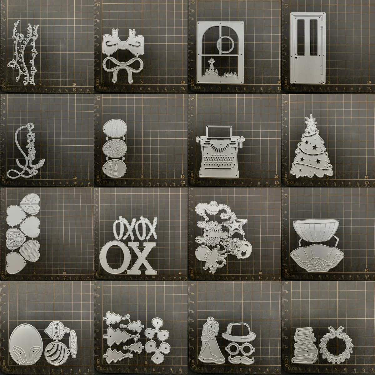 9 kinds Typewriter Window Metal Cutting Dies Stencils For DIY Scrapbooking Decorative Embossing Handcraft Die CutsTemplate