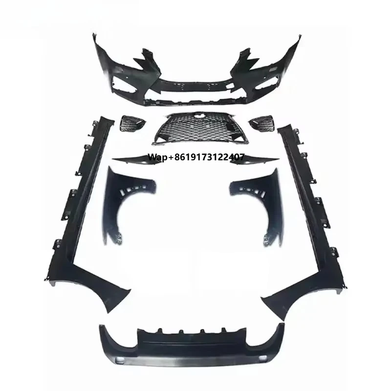 

Car Body Kit Modified Front Bumper Grille Side Skirt Diffuser Body Kits for 2014-2016 GSF F-SPORT KIT