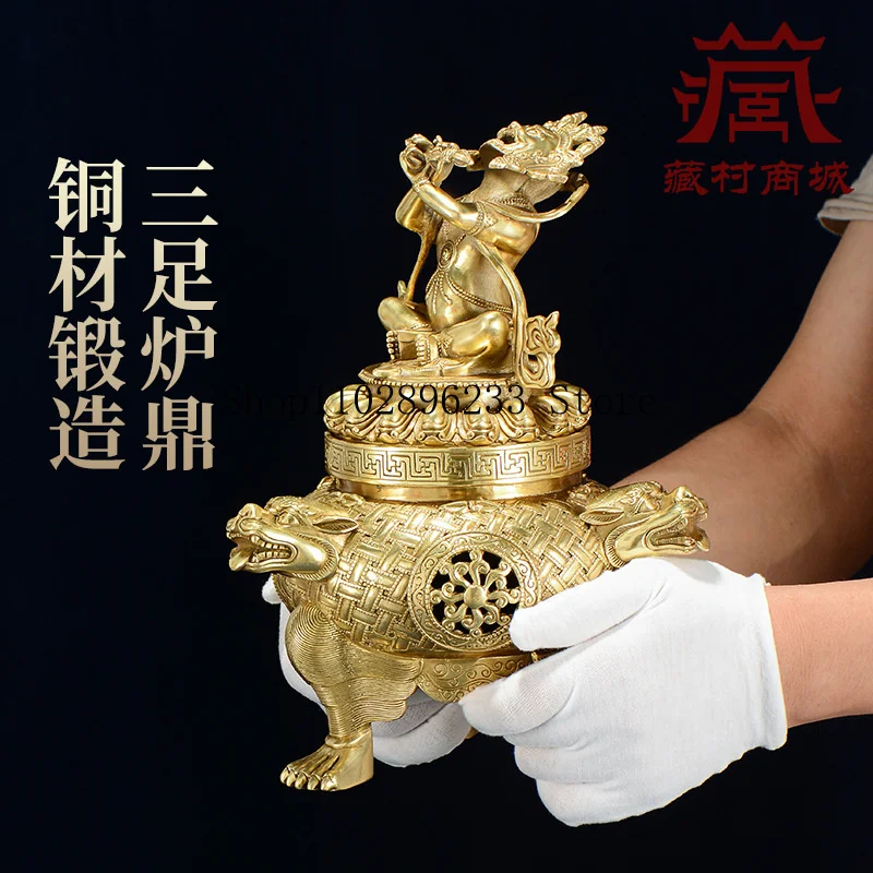 Diamond incense burner for home use, indoor offering, incense burner for burning incense, incense burner for Buddhist offerings,