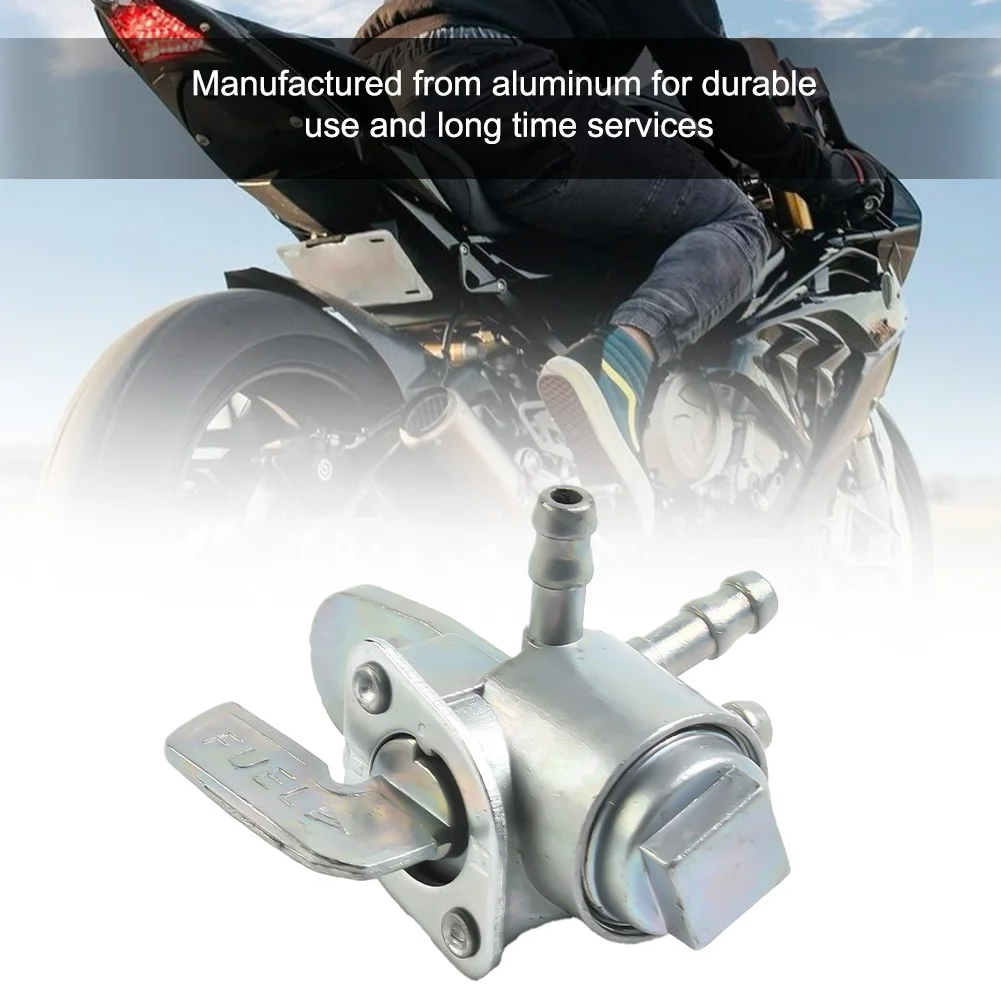 Dirt Bike & For ATV Essential Assured 3 Way Fuel Shut Off Valve in Sturdy Aluminum Construction For Optimal Performance