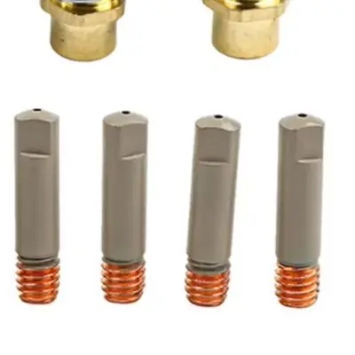 14PCS Coating Protection Nozzle Set For 15AK Welding Torch Airless Gas Non-Stick Slag Copper Tips Accessories