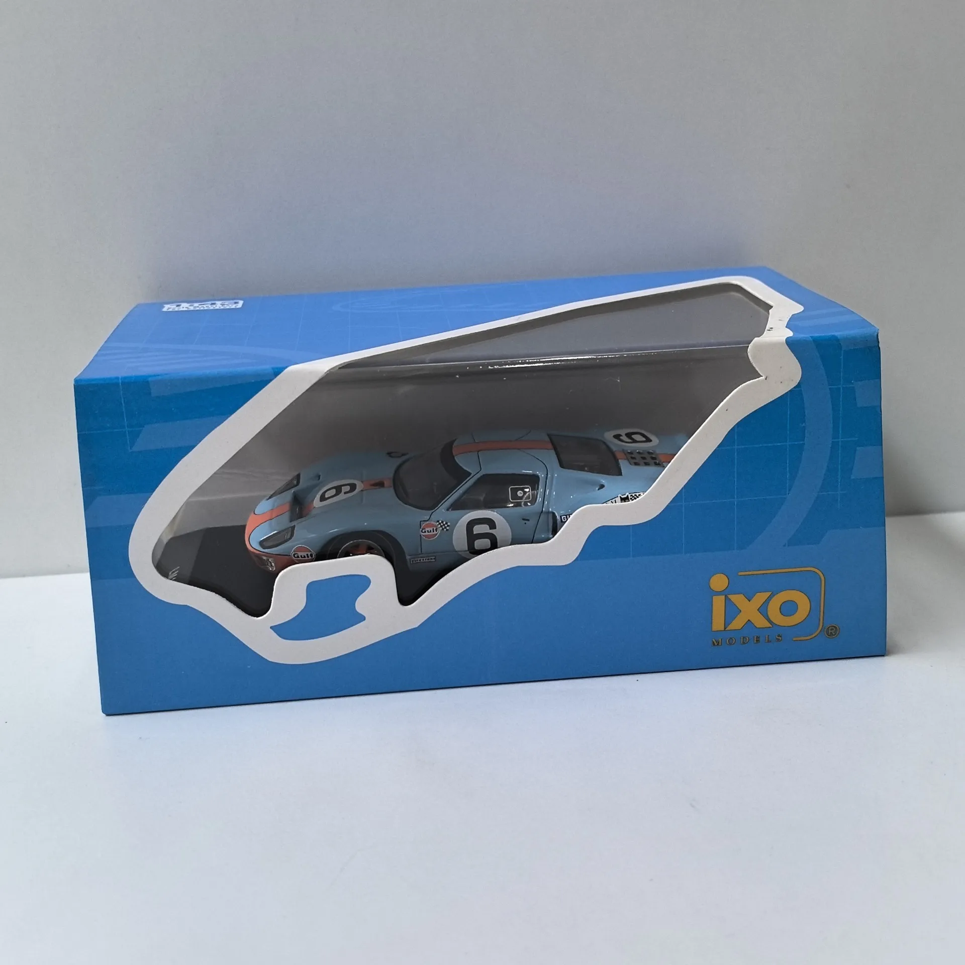 

Diecast IXO 1/43 Scale FORD GT40 LeMans 1969 #6 Ford LeMans Racing Alloy Car Model Collectible Toy Gift Souvenir Display