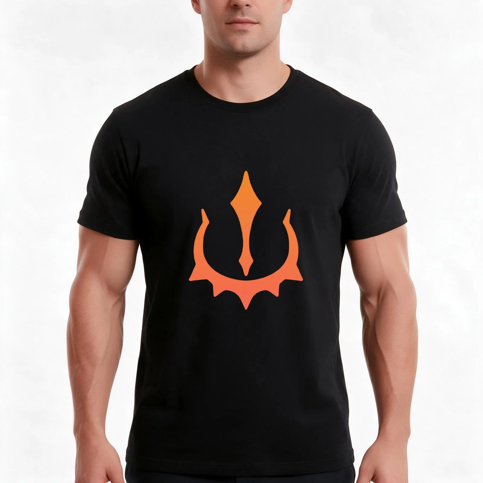 Mark of the Luminary (Borderless) T-Shirt, Summer Casual Cotton Tee, Oversized Streetwear Tops, Vintage Graphic Print
