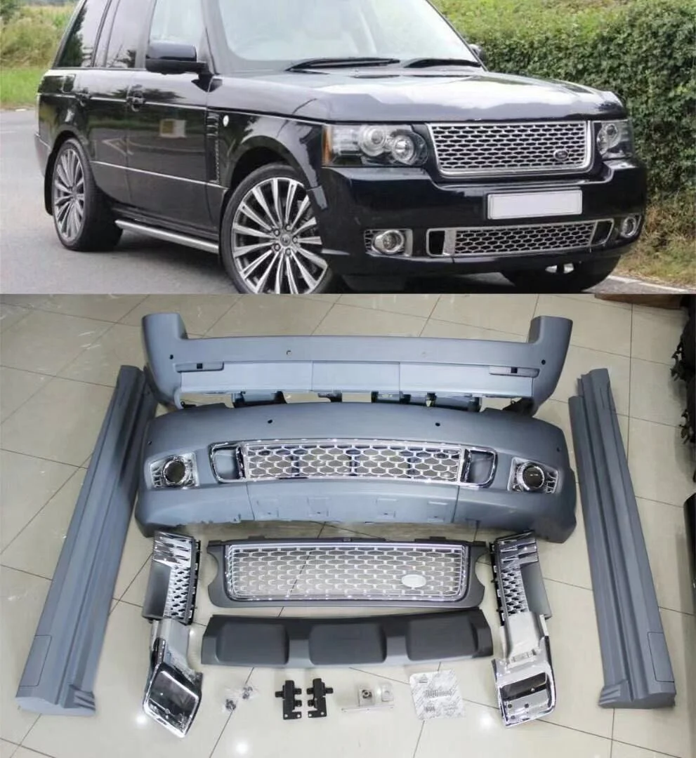 Hot Selling L322 Full Set Body Kit For Land Rover Range Rover Vogue 2002-2009 Upgrade To 2010-2012