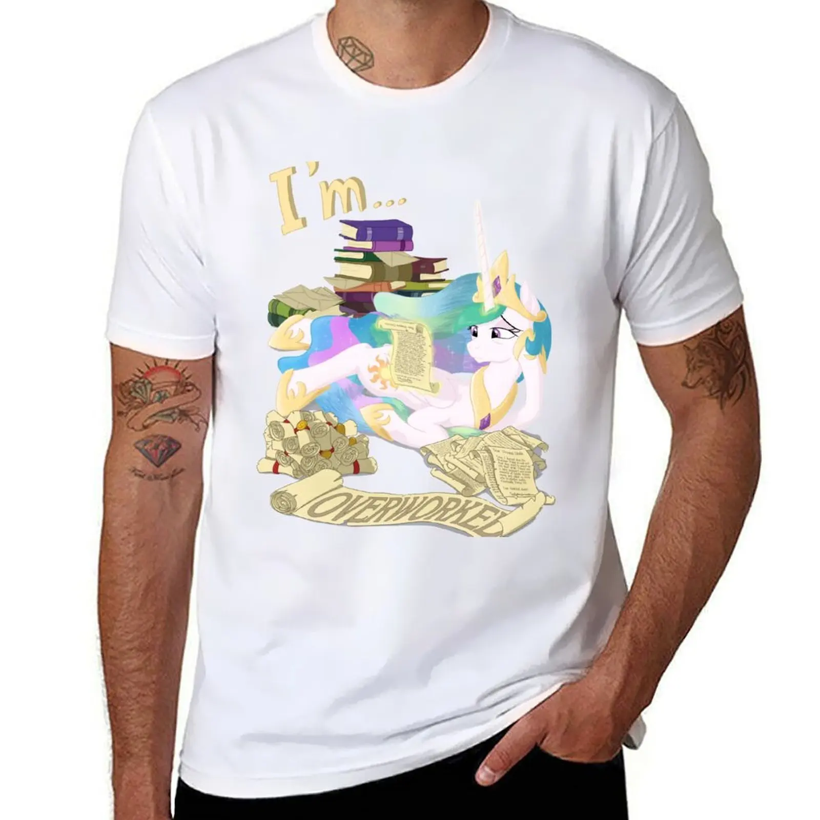 

I'm... Celestia T-Shirt man t shirts cotton cotton t shirt pack T-Shirt