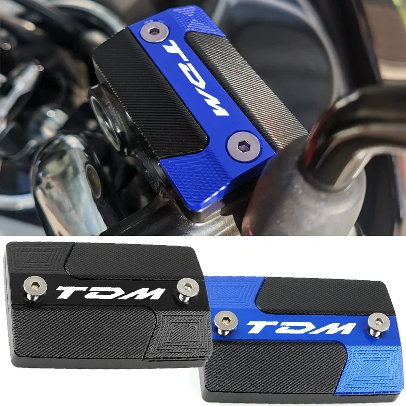 Moto Accessories CNC Front Rear Cylinder Cover Guard Brake Fluid Reservoir Cap For YAMAHA TDM 900 850 TDM900 TDM850 2004-2022