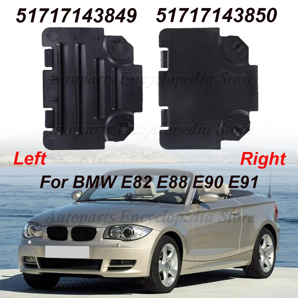 For BMW E82 E88 E90 E91 Front Wheel Arch Fender Lining Access