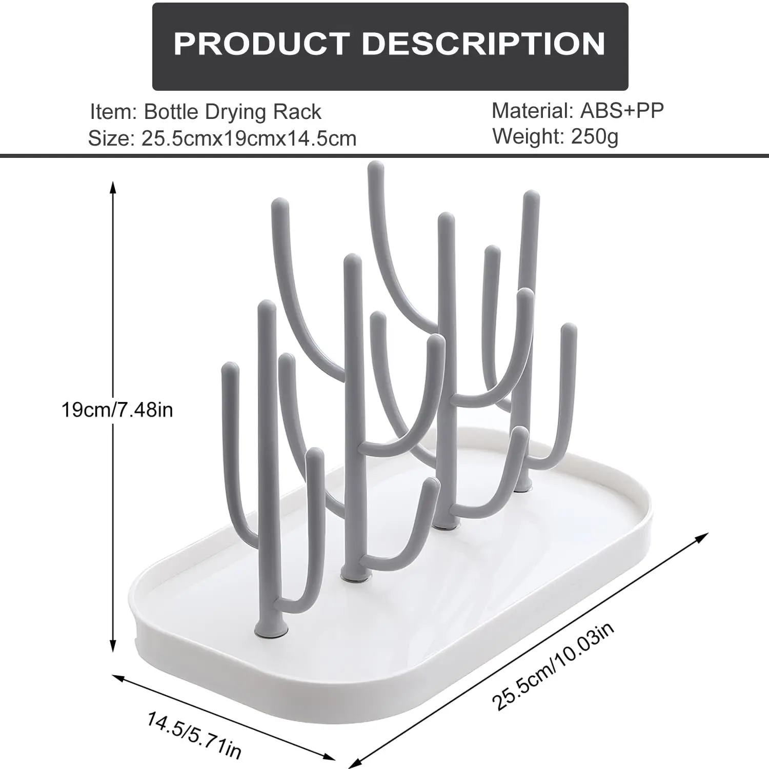 رف زجاجات خالي من الغبار رف تجفيف متعدد الوظائف قابل للطي استنزاف مصاصة مصاصة تصفية رف المياه صندوق تخزين صندوق تخزين #2