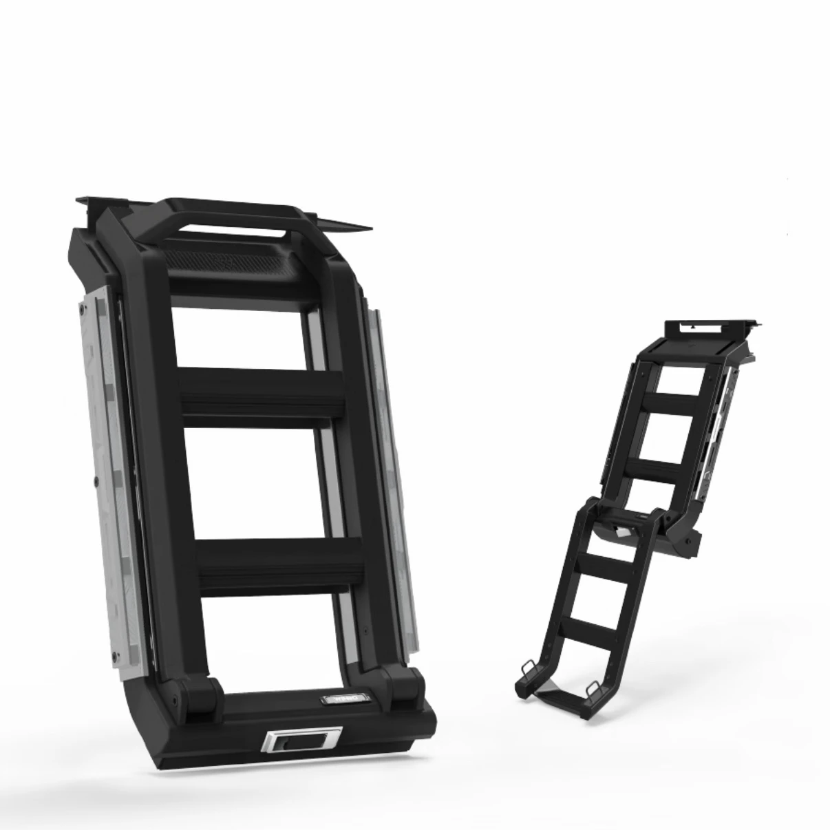 

Aluminum Side Ladder Foldable Anti-Slip One Click Deployment Tank 400 Off Road Modification Part