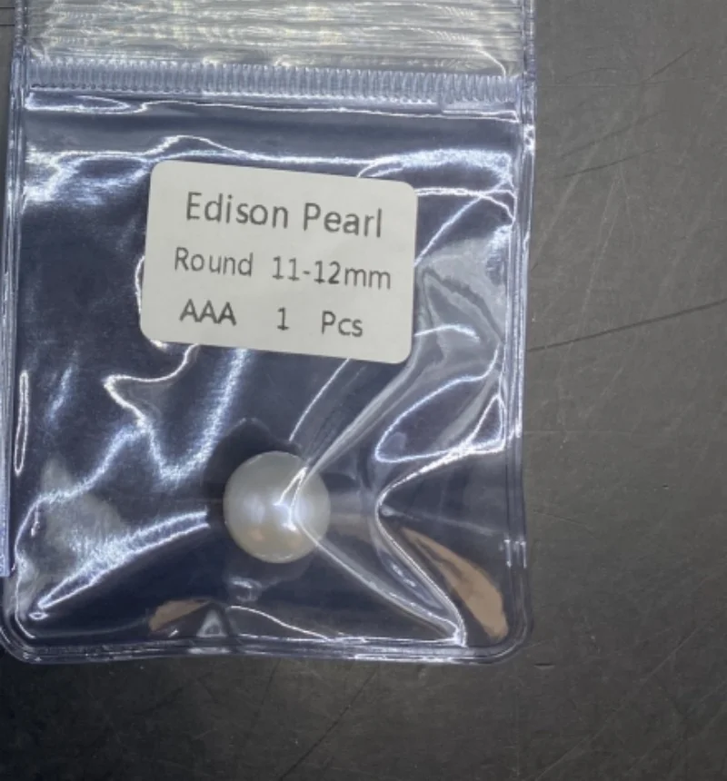 

New Arrival 10-14mm Big Size Round Natural Freshwater Pearls Loose Pair Real Edison Pearl Beads for Jewelry Making DIY Earrings