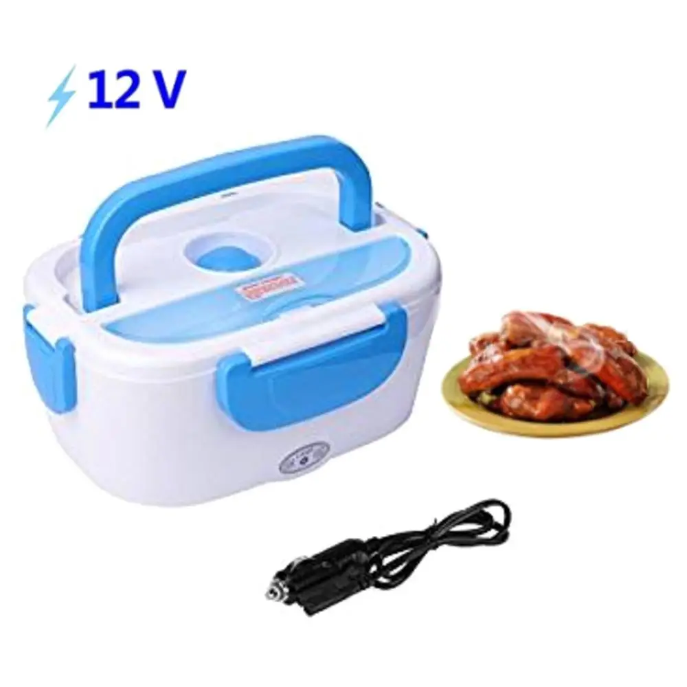 Storage Bento Container Portable Lunch Box Electric Heater Car Plug Food Warmer