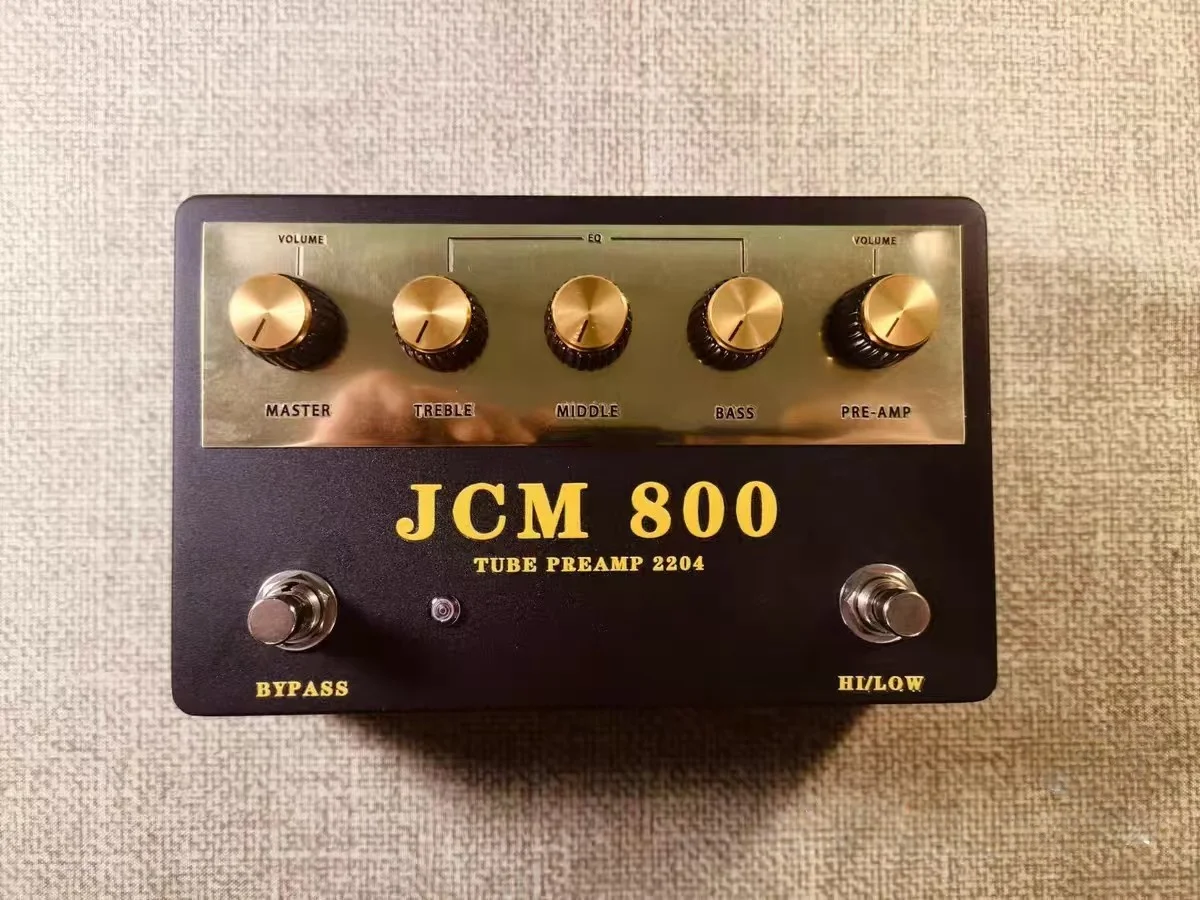 Herramienta de efectos de guitarra LILT JCM800 2204 PREAMP de tubo frontal hecho a mano de una sola pieza