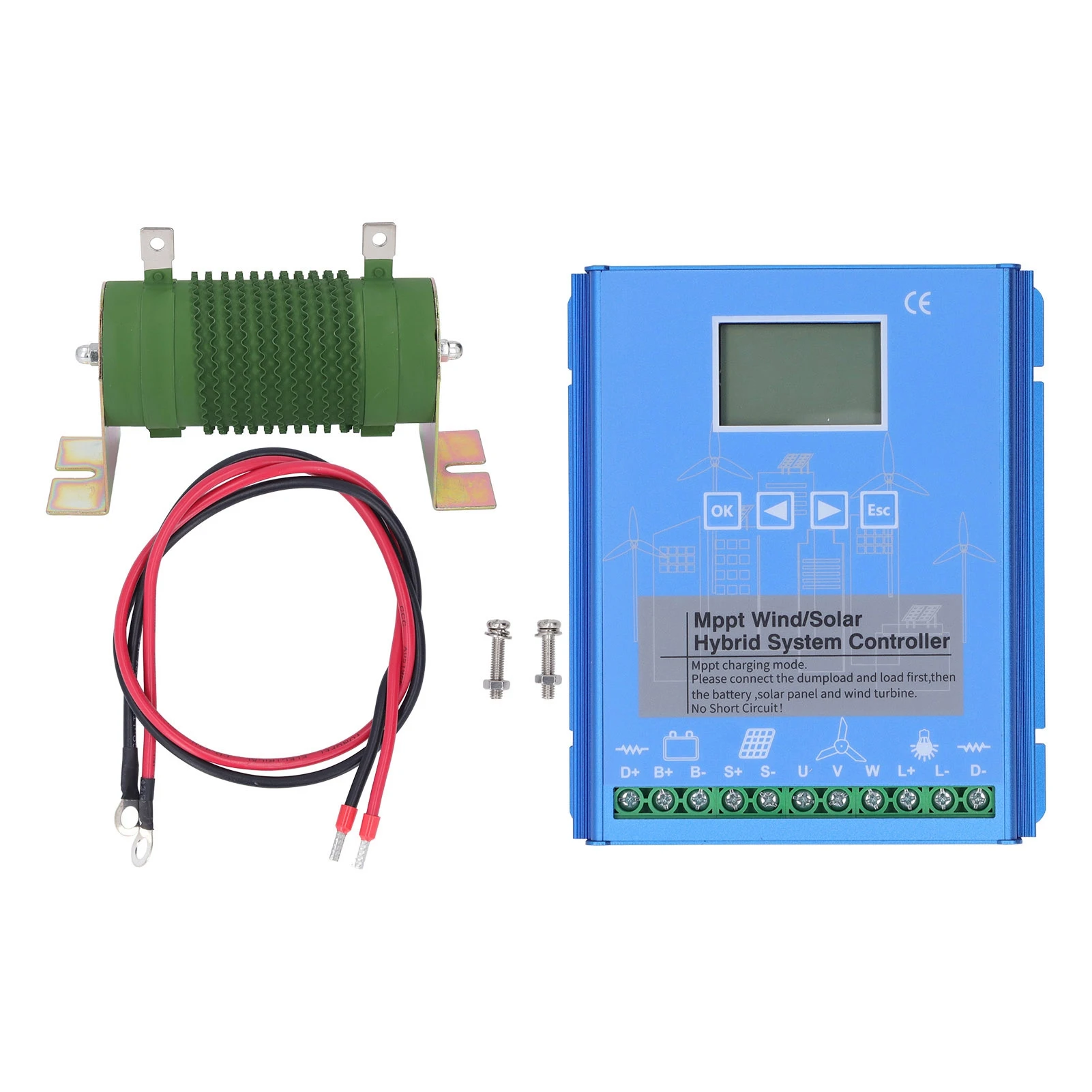 وحدة تحكم شحن الطاقة الشمسية MPPT وحدة تحكم تعمل بالطاقة الشمسية في الرياح MPPT Boost شحن بطارية ليثيوم حمضية 12 فولت 24 فولت مع بلوتوث أزرق