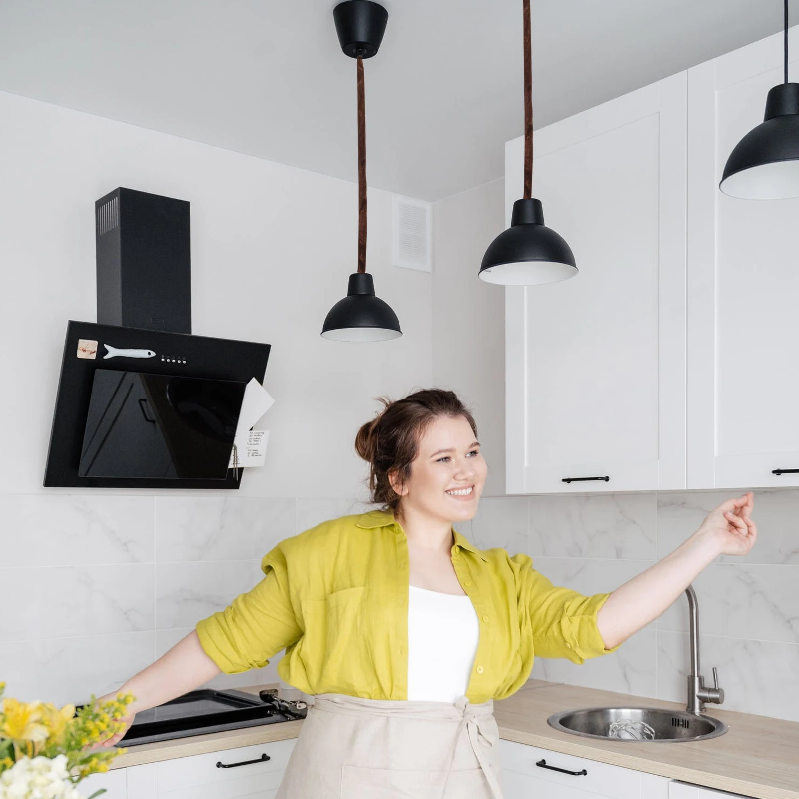 

4Pcs Creative Lamp Chain Cover Chic Modern Home Light Chain Sleeve Durable Accessory Cloth Lamp Supply