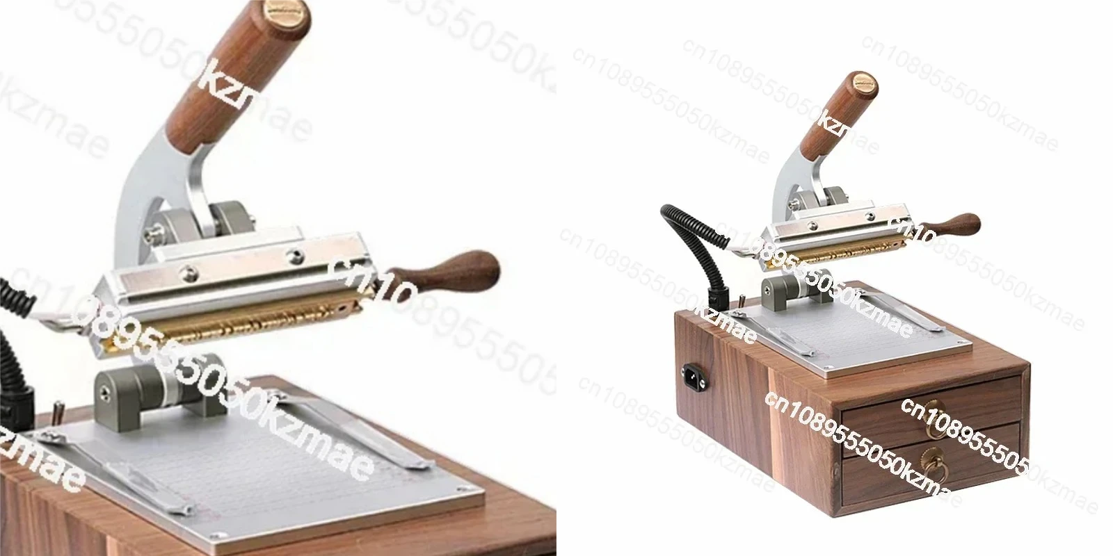 Digital Hot Gold Foil Stamping Machine | Leather Bags Logo Heat Press for Plastic, Wood & Paper Cards