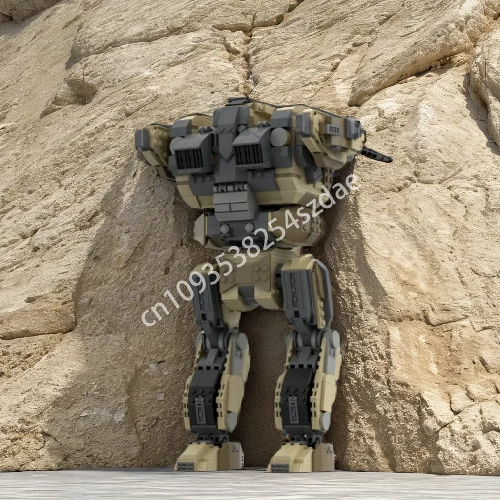 

1616pcs MOC Blackjack battlemech Building Blocks Kids Construction Plastic Educational Creative STEM Christmas toy Gift