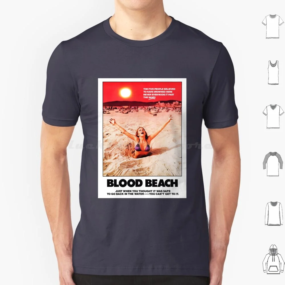 Funny Gift For Blood Beach 1981 T Shirt Men Women Kids 6xl Funny For Blood Beach 1981 Lucio Fulci Horror Zombie Italian Horror