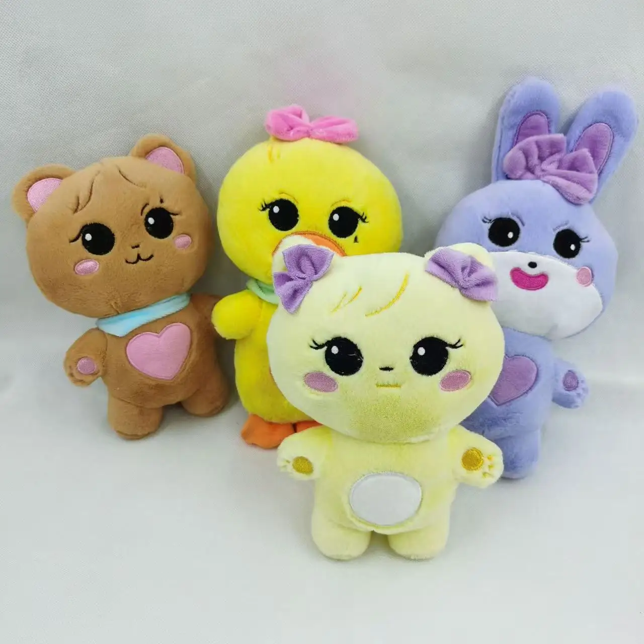 

20cm Black and pinked Kpop Plush Doll World Tour JISOO JENNIE ROSE LISA Stuffed Plushie Pillow kwaii Pendants for Fans Gifts