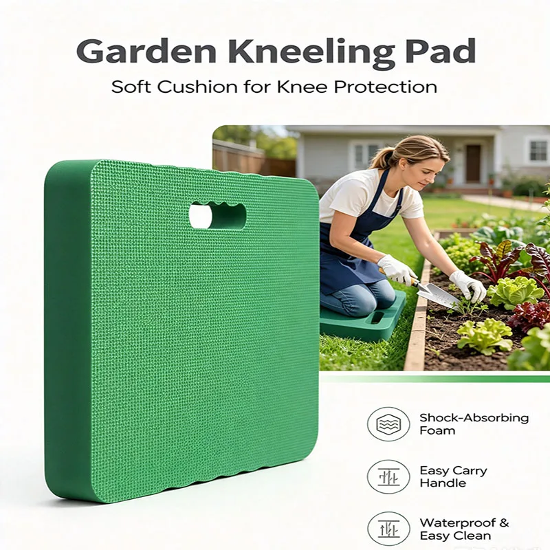 Thick Soft Foam Garden Kneeling Pad, Comfort Knee Mat for Gardening, Baby Bath, Work & Exercise