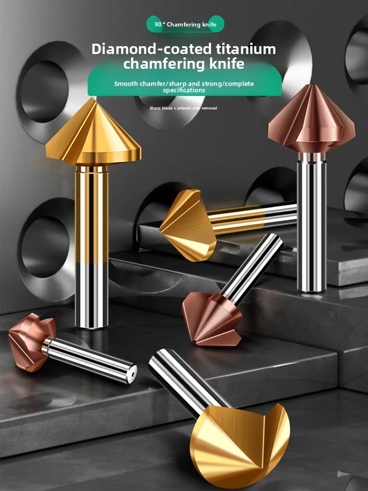 Three-edge Chamfering Knife 90-degree Single-edge Chamfering Knife Trimming Knife