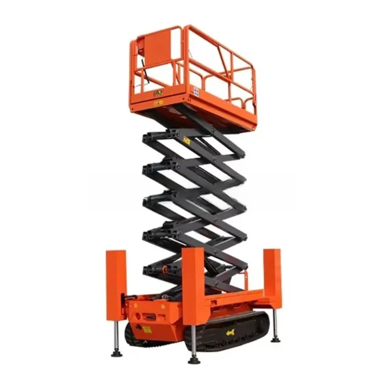 Electric Scissor Lift All-terrain Scissor Lift  Tracked Scissor Lift