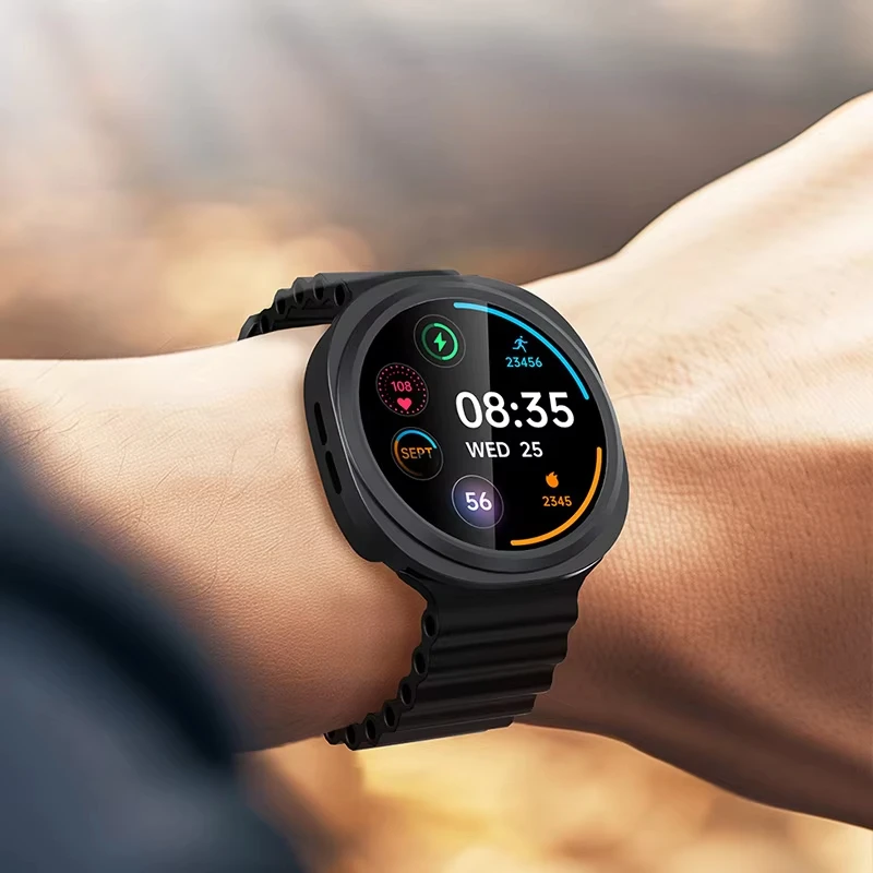 Жесткий чехол для ПК для Samsung Galaxy watch 8, 40 мм, 44 мм, матовый защитный чехол для Galaxy Watch 8, классический полый корпус, аксессуары