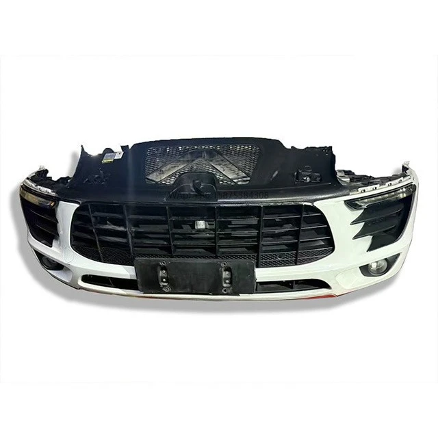 

For Macan 2016 Front Bumper, Grill, Radiator Fan