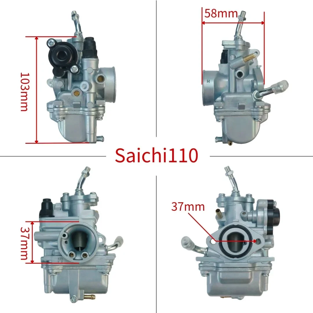 For Mikuni For Yamaha SRL SRLZ Srl110 Srl 110z Jupiter Z CRYPTON-Z X-1 LYM110 Legenda 110 QS110 Motorcycle Carburetor Carb view 2